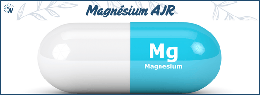 Gélule de magnésium illustrant l’apport journalier recommandé en magnésium