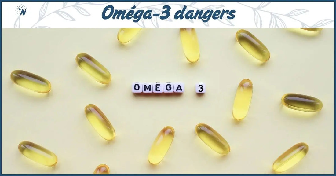 Des gélules d'oméga-3, bannière du blog dédié aux dangers des oméga-3
