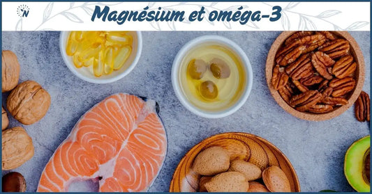 Aliments riches en magnésium et en oméga-3, bannière du blog Nutrioxy