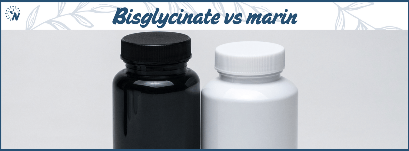 Magnésium bisglycinate vs marin : comparaison, bienfaits et critères de choix