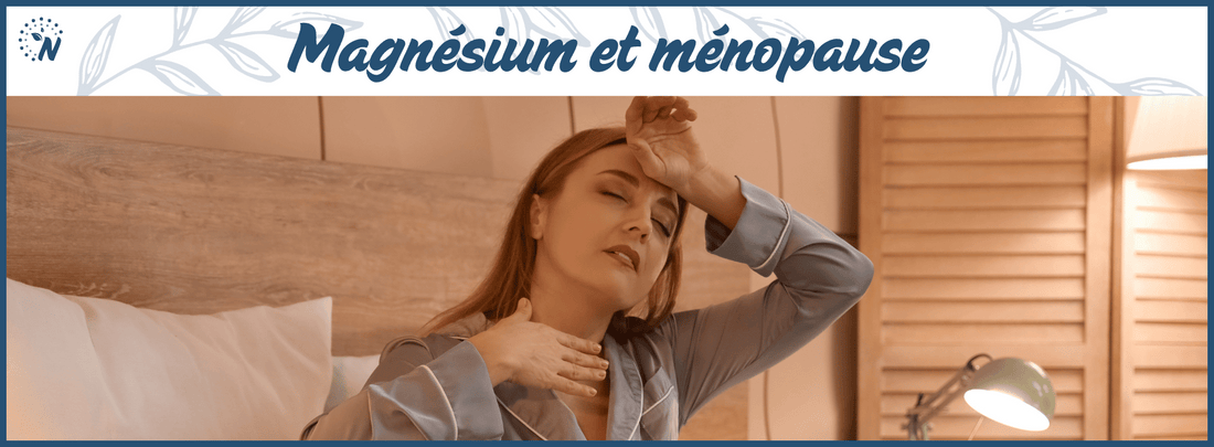 Magnésium et ménopause, femme ayant des bouffées de chaleur