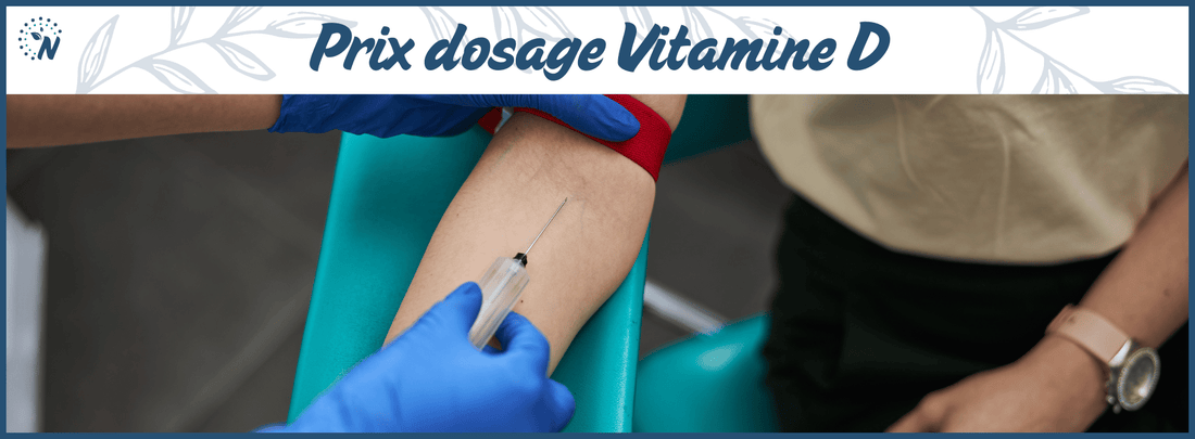 Un médecin effectuant une prise de sang pour un dosage de vitamine D