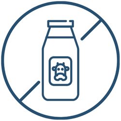 Icône indiquant que les produits Nutrioxy sont sans lactose