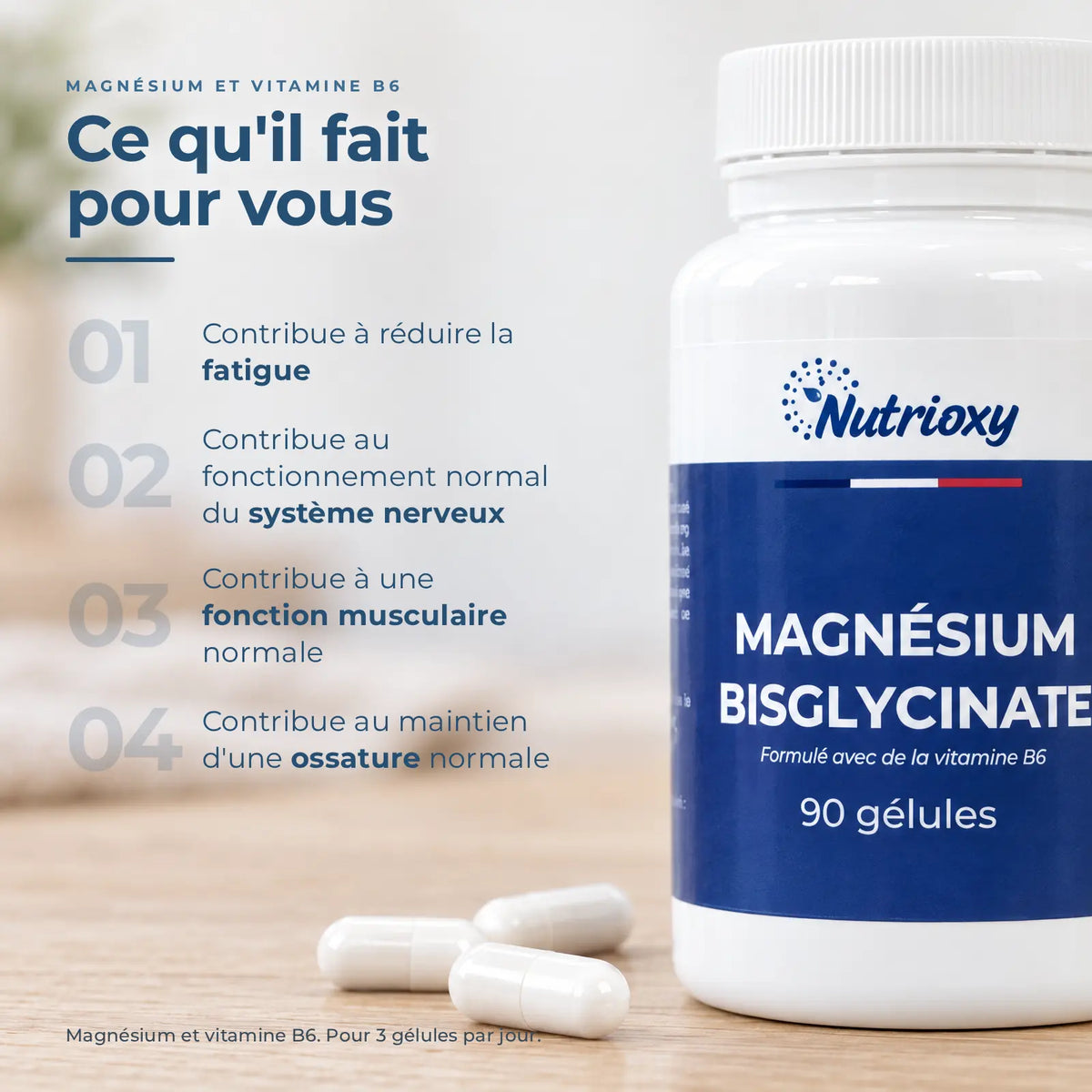 Ce que fait notre magnésium avec la vitamine B6