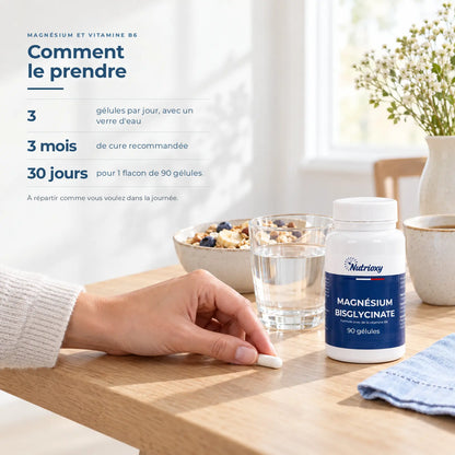 Comment prendre le magnésium, 3 gélules par jour